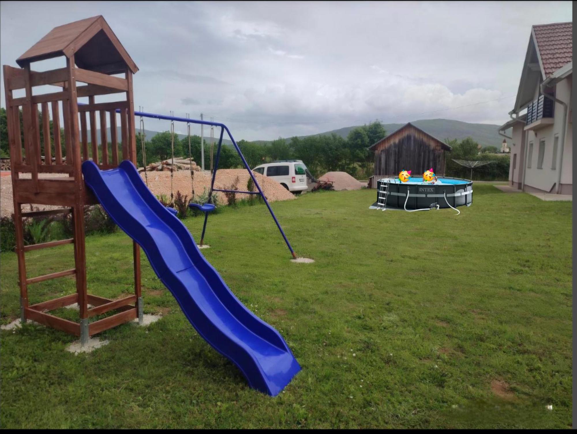 Apartman Swans Otočac Dış mekan fotoğraf